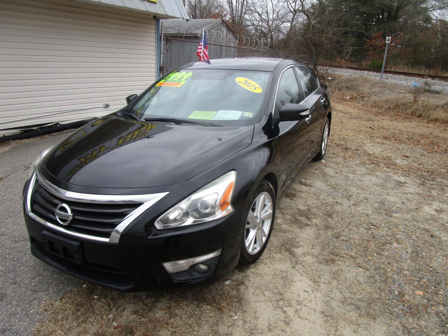 2015 Black Nissan Altima (1N4AL3AP6FC) , located at 2553 Airline Blvd, Portsmouth, VA, 23701, (757) 488-8331, 36.813889, -76.357597 - ***VEHICLE TERMS*** Down Payment: $999 Weekly Payment: $105 APR: 23.9% Repayment Terms: 42 Months ***CALL ELIZABETH SMITH - DIRECTOR OF MARKETING @ 757-488-8331 TO SCHEDULE YOUR APPOINTMENT TODAY AND GET PRE-APPROVED RIGHT OVER THE PHONE*** - Photo#1